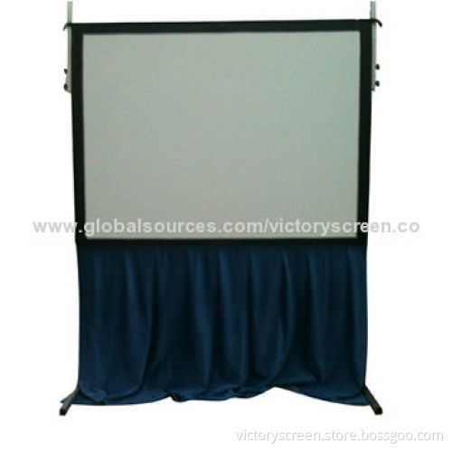 120-inch 4:3 Highly Fast Fold Projector Screen, Elegant Appearance